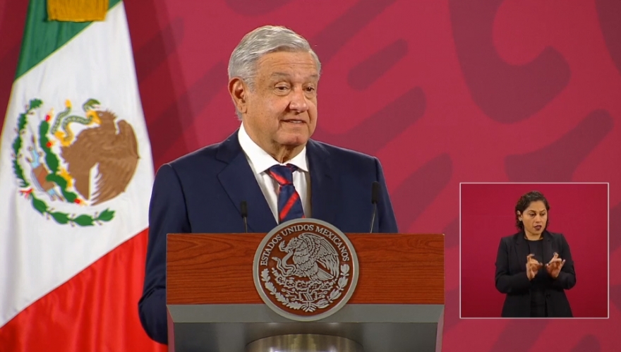 AMLO en conferencia de prensa