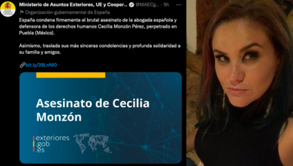 Gobierno de España condena asesinato de la activista Cecilia Monzón