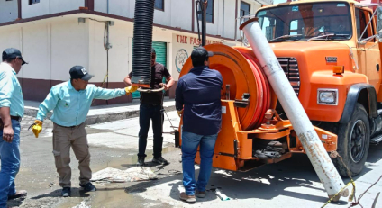 CAPAMH inicia trabajos de rehabilitación de drenajes con unidad Vactor