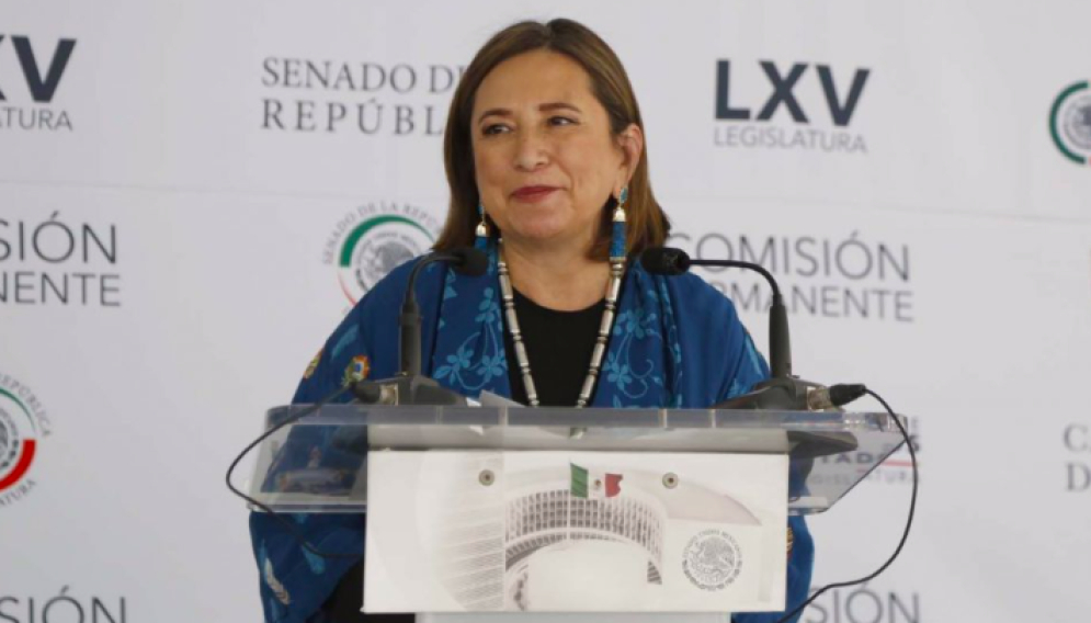 Xóchitl Gálvez reta a la 4T a presentar autorización del Consejo de Pemex para presupuesto de Dos Bocas