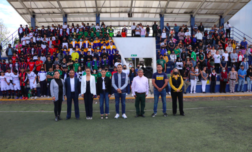 Se disputa el partido inaugural del Torneo Inter-secus e Inter-prepas de fútbol 7