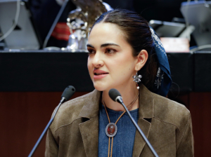 Andrea Chávez rechaza que “abrazos, no balazos” haya sido la estrategia de seguridad: “era una forma de comunicar la estrategia de la 4T”, dice