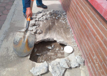 CAPAMH atiende reportes de agua y mantenimiento vial