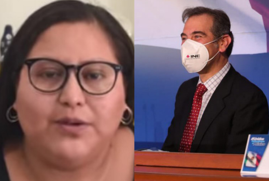 Citlalli Hernández y Lorenzo Córdova