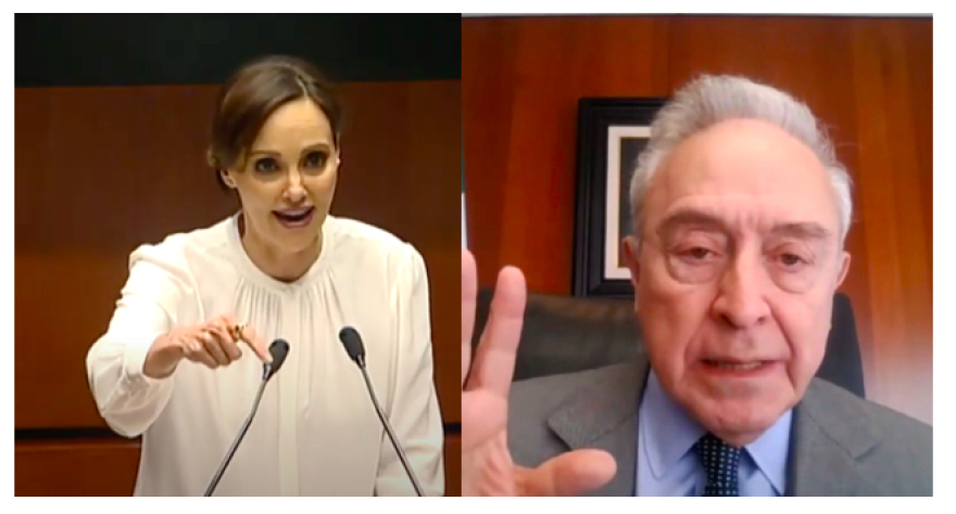 Senador de Morena amenaza a Lilly Téllez con demanda penal ‘por daño moral contra AMLO’
