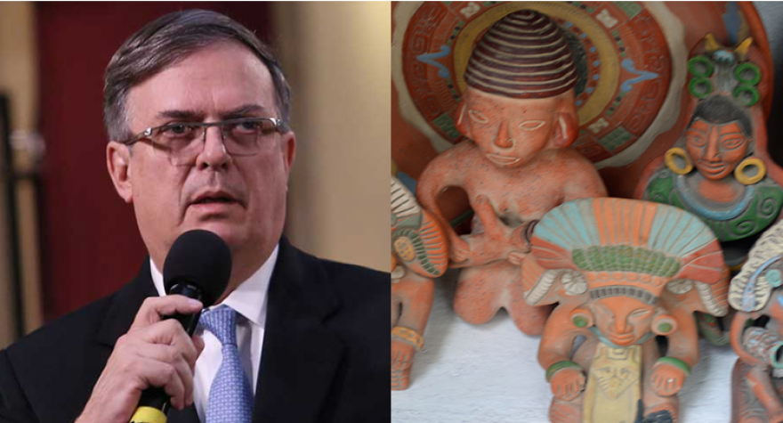 México expresa indignación por subasta de piezas arqueológicas en Italia; acusa que son robadas