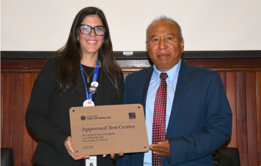 Facultad de Lenguas BUAP recibe acreditación como centro certificador del Oxford Test of English