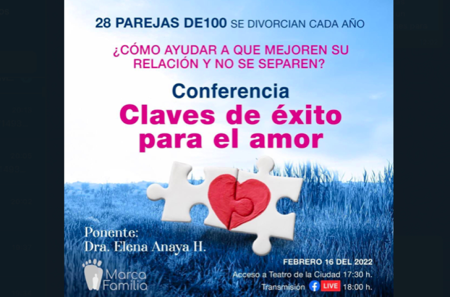 Invita comuna al taller “Claves de Éxito para el Amor”