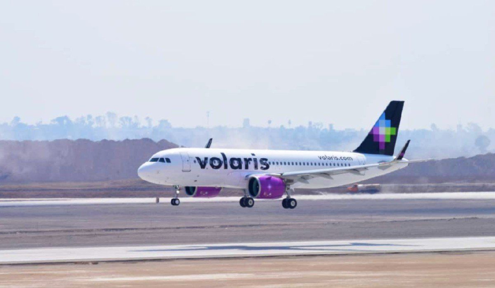 Volaris confirma dos rutas desde el Aeropuerto de Santa Lucía