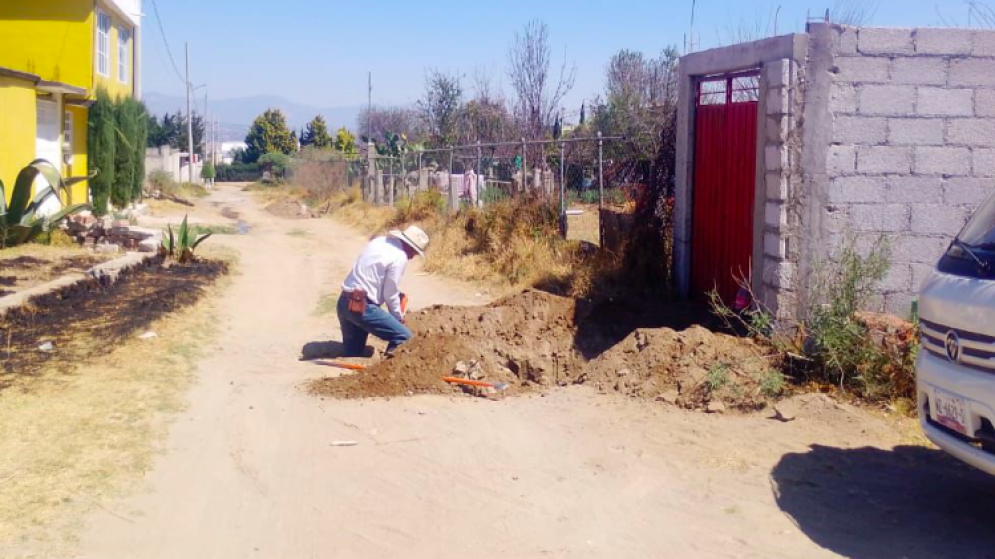 CAPAMH realiza trabajos para fortalecer la red hidráulica