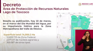AMLO sepulta el NAIM declarando zona natural protegida el extinto lago de Texcoco
