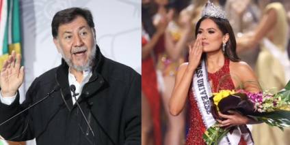 Advierte Noroña que Andrea Meza, Miss Universo 2021, podría “despotricar” contra AMLO