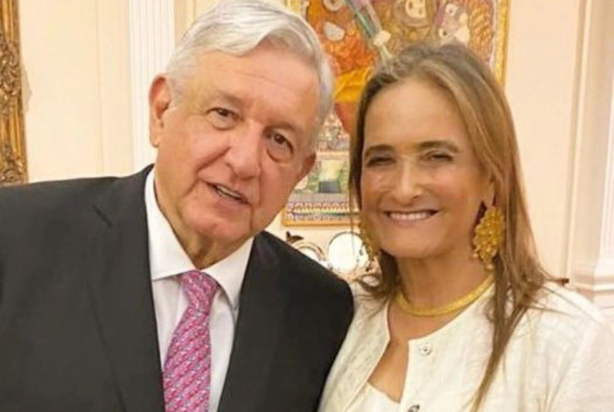 Patricia Armendáriz propone el Nobel de la Paz para AMLO