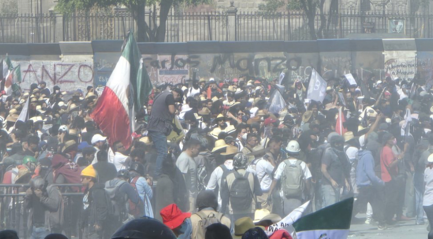 Barra Mexicana de Abogados condena represión en la marcha #15N