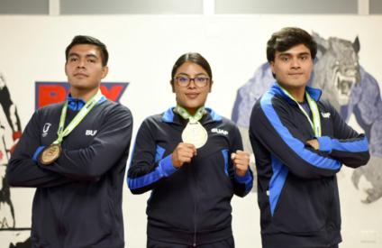 Obtiene selectivo de Kickboxing BUAP medallas durante competencia nacional