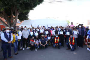 Confirma Lalo Rivera relaminación de calles en la zona de San Ramón