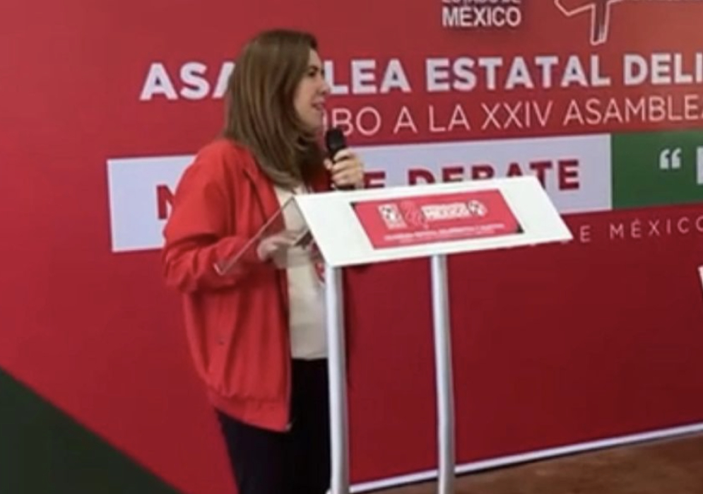 Diputada del PRI pide a militantes “no tenerle miedo a la reelección” de Alito