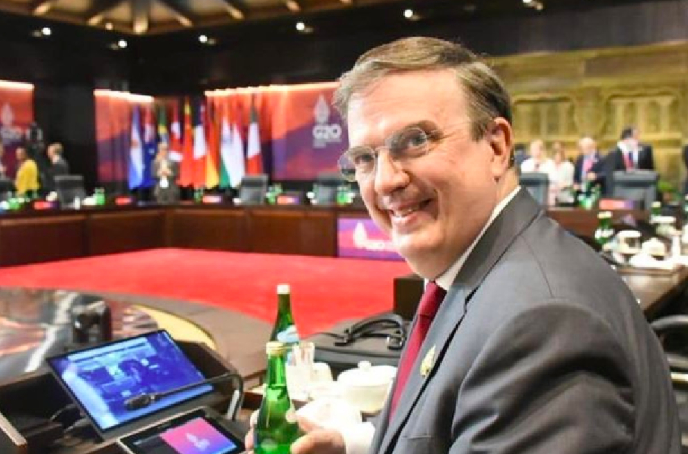 Ebrard propone ante el G20 un &quot;fondo mundial antimiseria&quot;