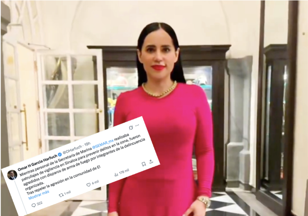 Sandra Cuevas asegura que Harfuch va directo a la presidencia en 2030