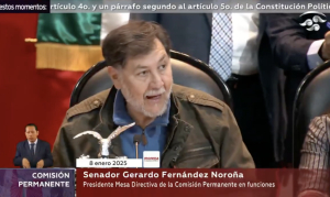 Noroña pide al nuevo gobierno de EU evitar ser racista y clasista: “que honren la grandeza de su patria”, dice