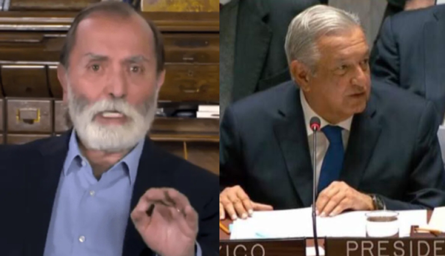 Epigmenio Ibarra le hace segunda a AMLO y asegura que hace falta aplicar las políticas de la 4T a nivel global