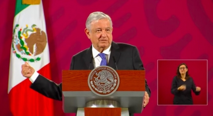Acusa AMLO a medios “conservadores” de politizar toma de la CNDH