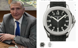 #LordRelojes Loret vuelve a exhibir a Adán Augusto por usar reloj con valor de más de 1.2 millones de pesos