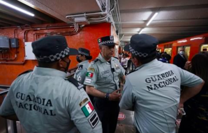 PAN en San Lázaro piden a la Guardia nacional explicar el destino de tomas de video y fotografías de usuarios del Metro CDMX