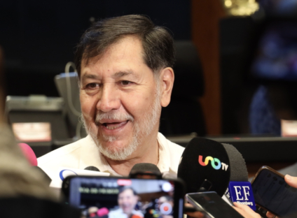 Noroña niega que vaya a hacer turismo político a Palestina y acusa a los medios de intrigosos