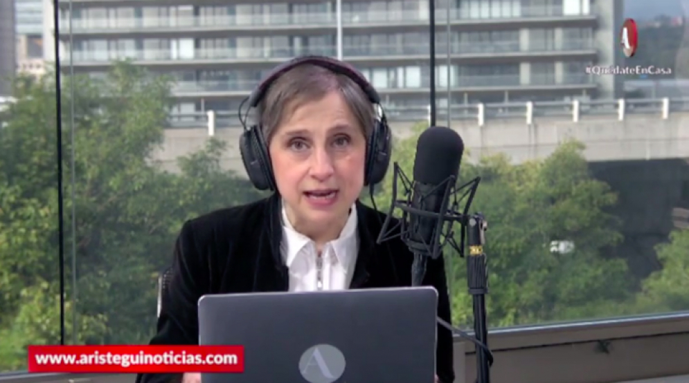 Lo que el presidente busca es una una ratificación de su mandato, advierte Carmen Aristegui