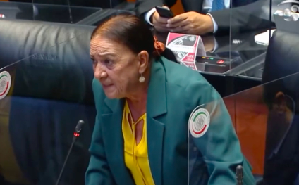 Senadora de Morena justifica uso de avión de la GN por Adán Augusto para proselitismo: “no nos incumbe”, dice