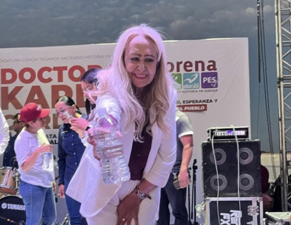 Candidata de Morena en Guaymas pide unirse con “Satanás” para ganar