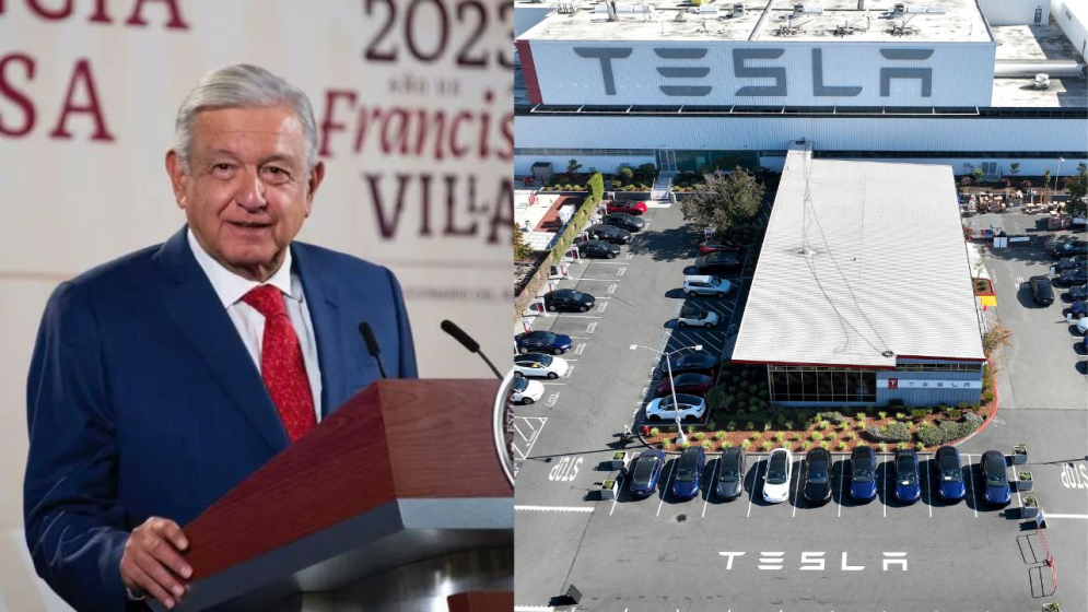 NO será en el AIFA: AMLO anuncia que Tesla invertirá en México, pero en Monterrey