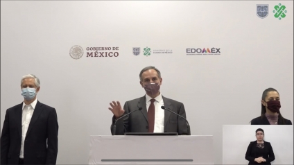 Gatell recomienda el uso de cubrebocas ante semáforo rojo en CDMX y EDOMEX