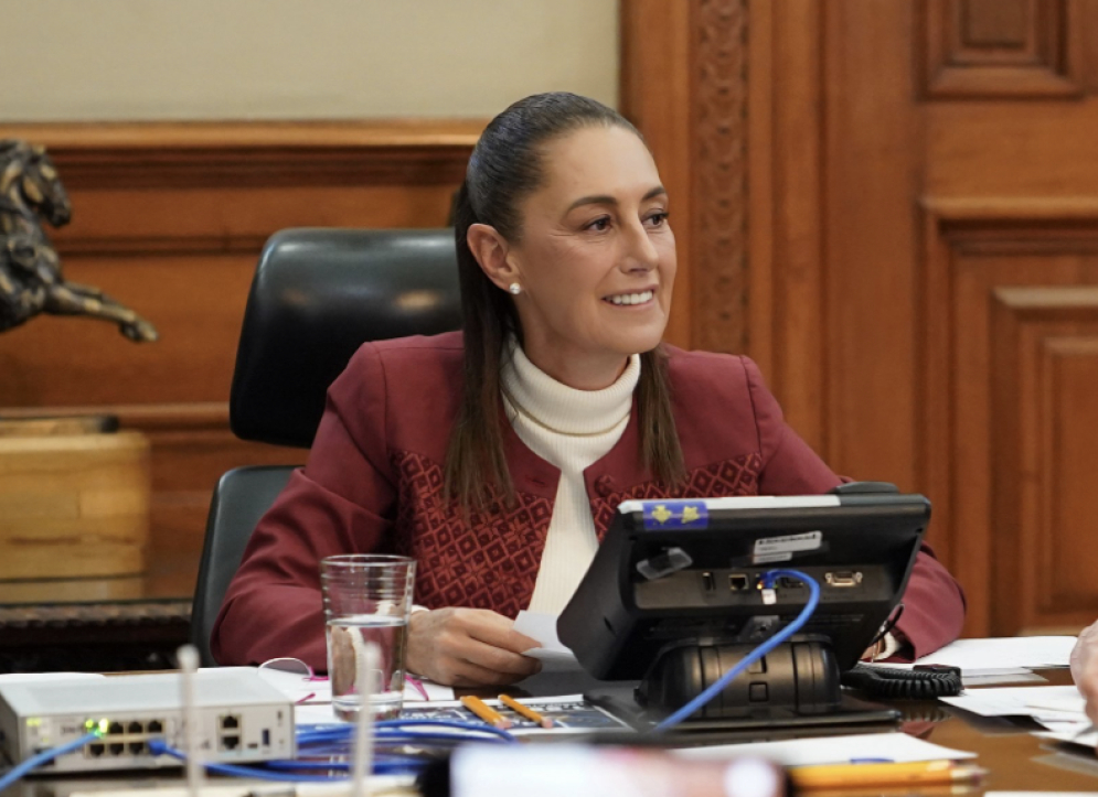 Sheinbaum asegura que en llamada con Trump le habló de la soberanía de México