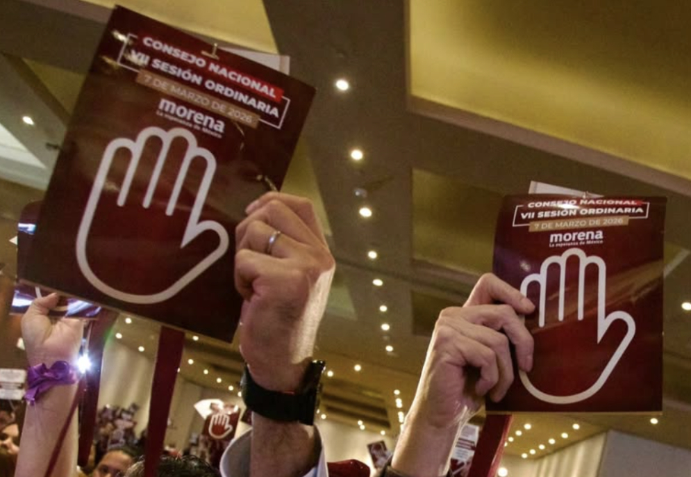 Morena presume que México es el epicentro de la paz y la justicia social