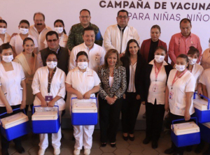 Proyecta Secretaría de Salud 325 mil vacunas con Campaña Estatal 