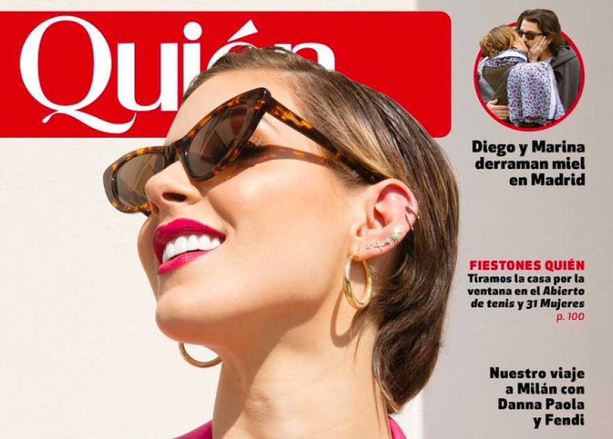 Aparece Mariana Rodríguez en la portada de la revista Quién