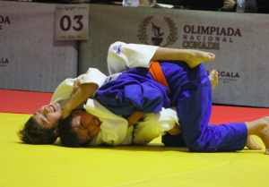 Equipo de reclutamiento del organismo nacional presente en la Olimpiada Nacional 2025