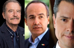 Vicente Fox, Felipe Calderón y Enrique Peña Nieto