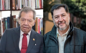 Porfirio Muñoz Ledo y Gerardo Fernández Noroña