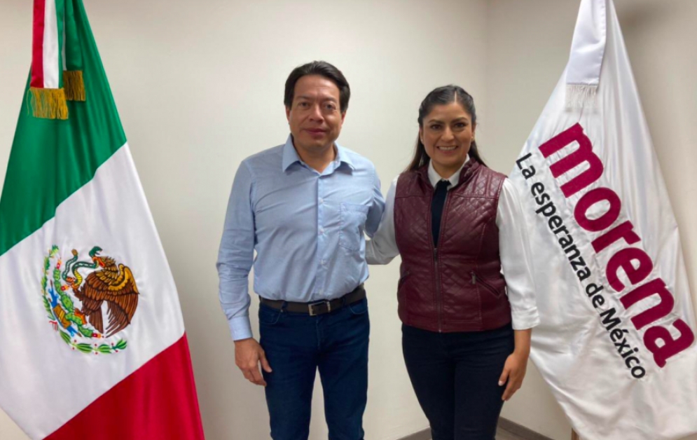 Morena da luz verde a Claudia Rivera para la reelección en el Ayuntamiento de Puebla
