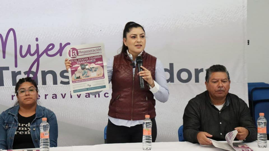 Pide Claudia Rivera “piso parejo” y “jugar limpio” hacia 2024