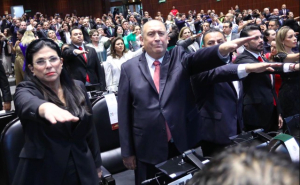 Rinden protesta las diputadas y los diputados federales del PRI de la LXVI Legislatura