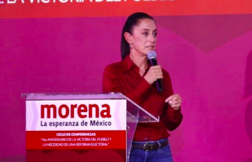 Sheinbaum propone reactivar tren México-Puebla