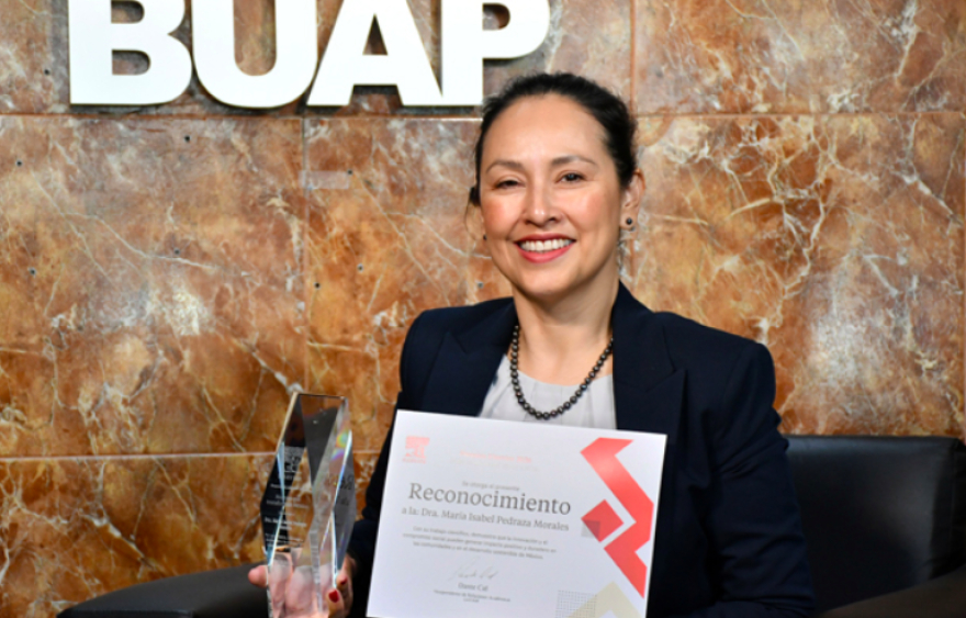 Reconocen a investigadora BUAP con el Premio Elsevier 2026 “Mujeres que transforman México”