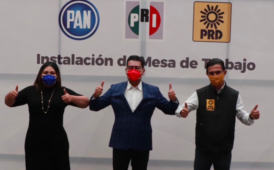 Inician pláticas dirigencias del PAN, PRI y PRD con miras a conformar bloque opositor