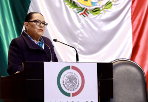 “Le vamos ganando al miedo”, dice Rosa Icela Rodríguez en la Cámara de Diputados