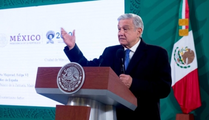 AMLO en conferencia de prensa