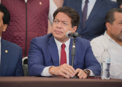 Rechaza Mario Delgado que exista división en Morena por detención del Rio Virgen